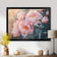 Pivoines par les fermes brise-vent - pivoines, art mural-214319583-41836156-214319579