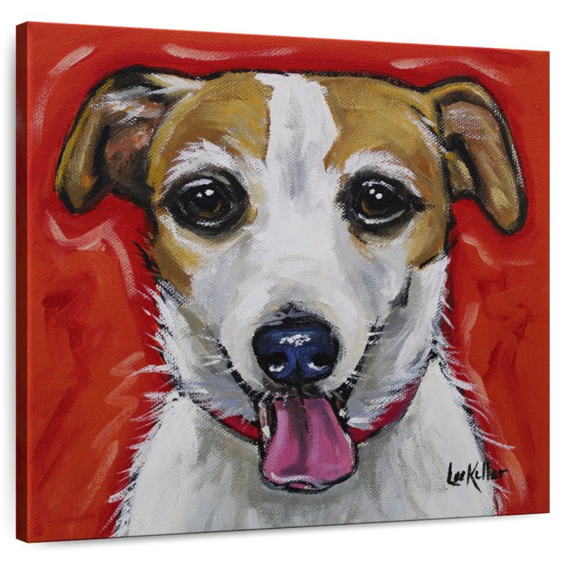 Brampt Jack Russell Ginny, 39" H x 39" W