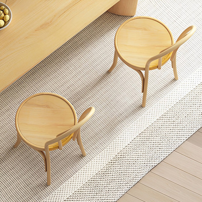 Chaise de salle à manger Darrika, Bois robuste