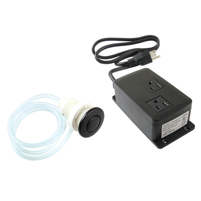 Trimscape Dual Outlet Garbage Disposal Air Switch