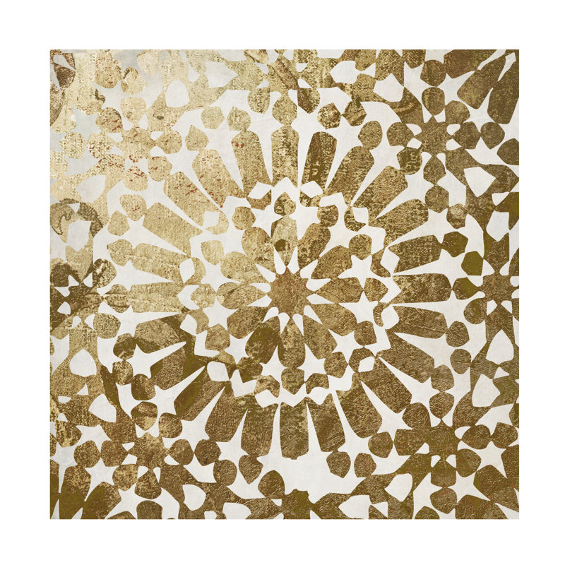 Art sur toile «Bachelor marocain», Or, H 24 po x l 24 po