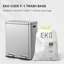 Poubelle double pour recyclage Eko Edison