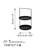 Elegant Decorative Metal Accessory, Black Finish, 8.3 in Diameter x 13 in Height | 100% Metal Construction, Thickness: 0.05 in | Perfect for Home Decor, Modern Aesthetic, and Stylish Accents-114281933-114281925