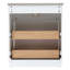 Meuble-lavabo simple 30 po avec lavabo blanc