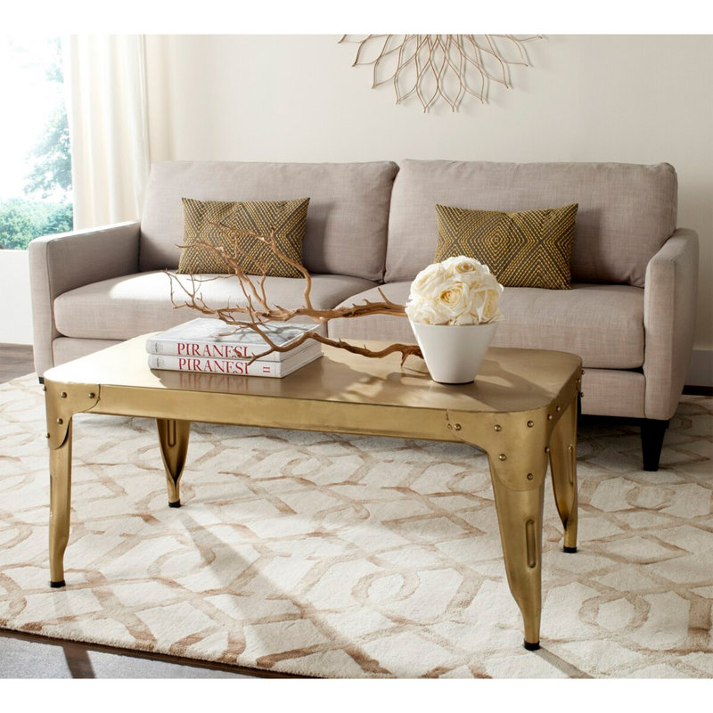 Coffee Table, Gold