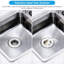 Stainless Steel Sink Strainer Kitchen Sink Strainer Plug For Kitchen Bathroom Wash Basin