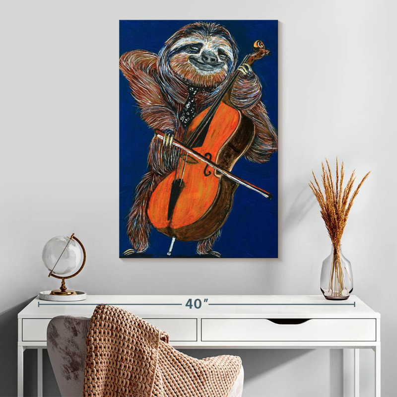 Brampt Slow Yo Ma, 30" H x 20" W
