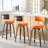 Swivel Upholsered Counter & Bar Stool-1202396526-1202396514