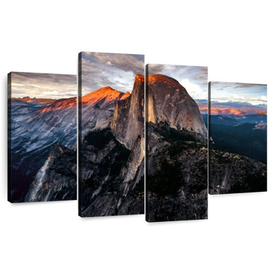 Le demi-dôme d'Alvord Yosemite