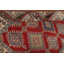 Tapis oriental géométrique rouge Kazak 5