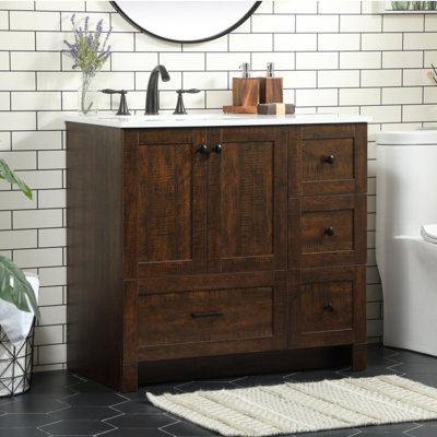 Ensemble de meuble-lavabo simple 36 po Soma
