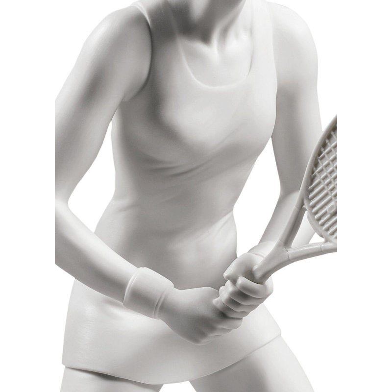 Lady Tennis Player Figurine