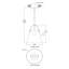 Luminaire suspendu 1 lumière Krusoe-1178089311