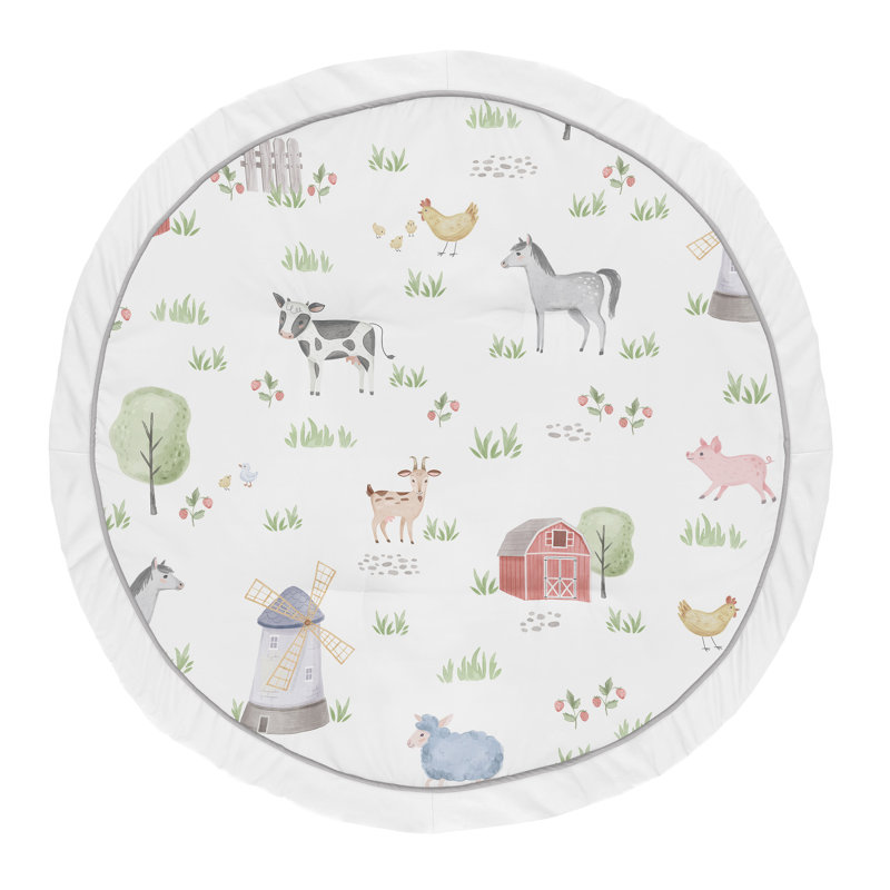 Tapis de jeu en polyester Farm Farm