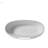 Stone Resin Flatbottom Solid Surface Freestanding Soaking Bathtub