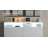 Commode 6 tiroirs avec miroir Kaydia