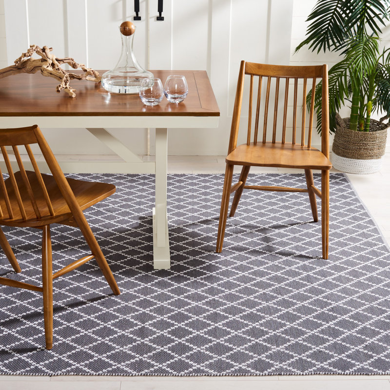 Tapis en coton tissé à plat Breckenridge, Rectangle 8 pi x 10 pi
