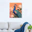 Peacock Garden Dance Canvas Animals Print by Oliver Gal-1976664243-1976664248