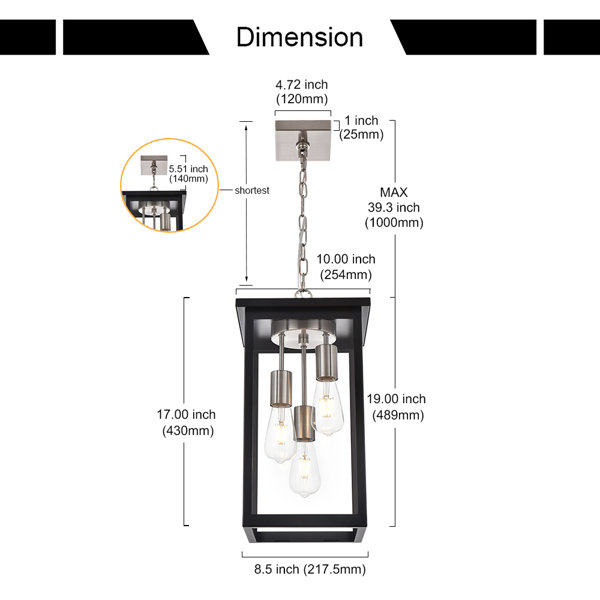 Dimensions du produit