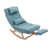 Tissu en microfibre bleu clair est en rupture de stock