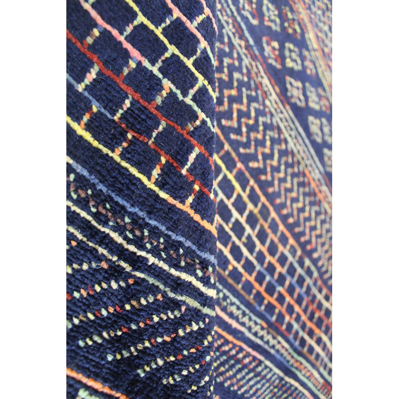 Gabbeh One-of-a-Kind 7'11" X 9'11" Flatweave Area Rug