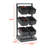 6 Metal Bin Tabletop Organizer