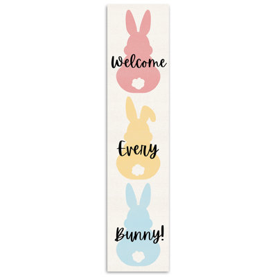 Chaise de bienvenue Welcome Every Bunny