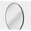 Miroir de salle de bain circulaire noir en métal 20 pouces-594787332