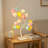 Adjustable Flower Tree Table Lamp, Usb Powered With Inline Switch