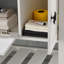 Base de meuble-lavabo simple autoportante 48 po blanche-70243031