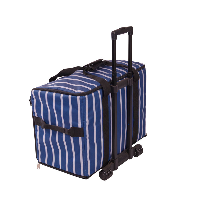Highland Dunes Fabric Storage Bag, Blue