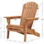 Chaise pliante en bois Hemlock, pré-assemblée, idéale pour le jardin et 2 convives