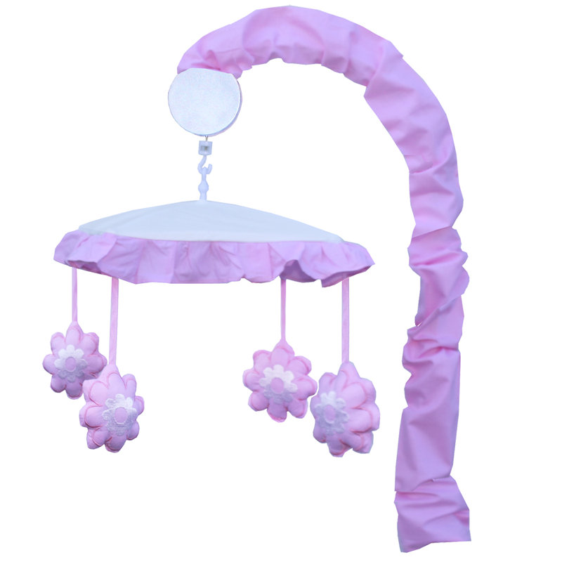Ensemble de literie pour lit de bébé 9 pièces Andelain, Rose