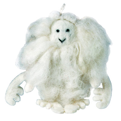 5'' Handmade Wool Animals Hanging Figurine Ornament