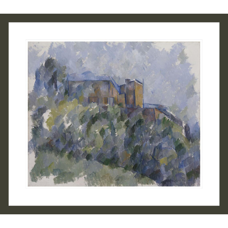 Château noir par Paul Cézanne, H 23,5 po x l 26,71 po
