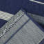 Tapis intérieur / extérieur bleu marine à rayures Hugo-70496568