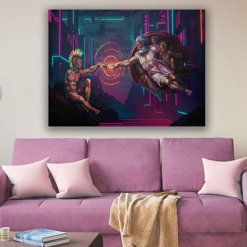 Stunning Decorative Canvas Painting, 27.6 x 39.4 inches | 100% Canvas, 100% Wooden Frame (Thickness: 1.2 inches) | Perfect for Home Decor & Art Lovers