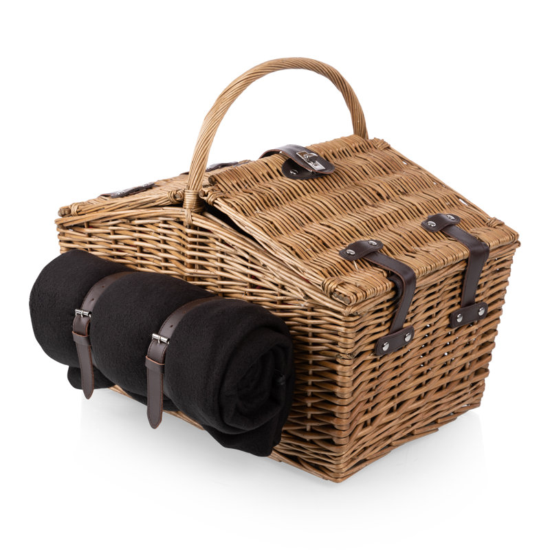 Somerset Deluxe Picnic Basket, Brun