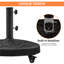 20.75kg Umbrella Base with Wheels-1411754816