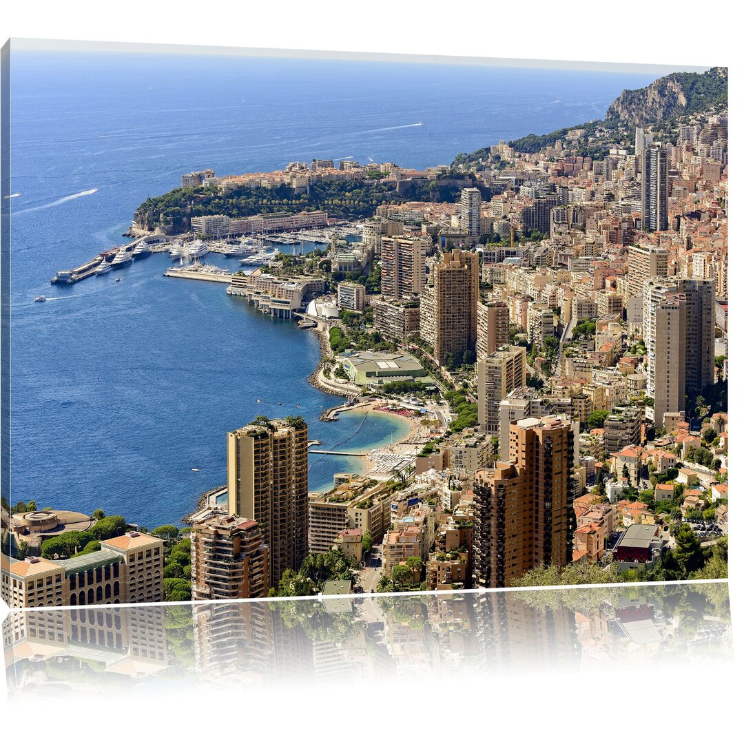 Leinwandbild Blick auf das Monte Carlo