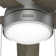 44" Elliston 5 - Blade Standard Ceiling Fan with Pull Chain and Light Kit Included