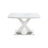 Alto Modern Extendable Square Dining Table with Marble Look Top