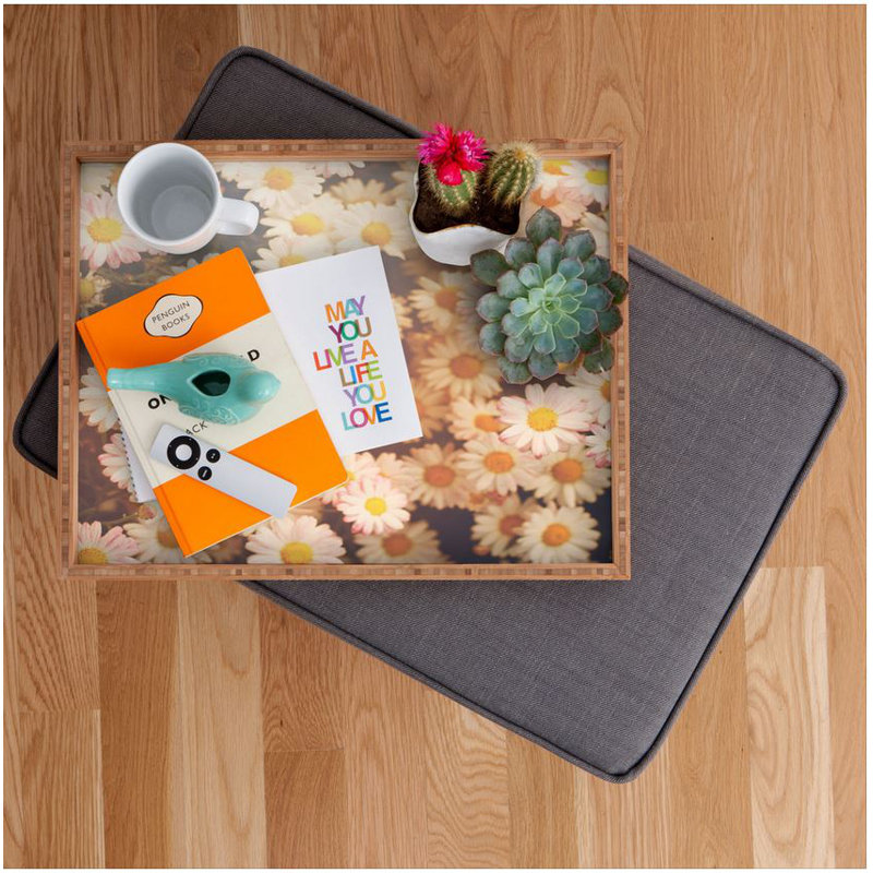 Bamboo Tray, 1.75" H x 18" W x 14" D
