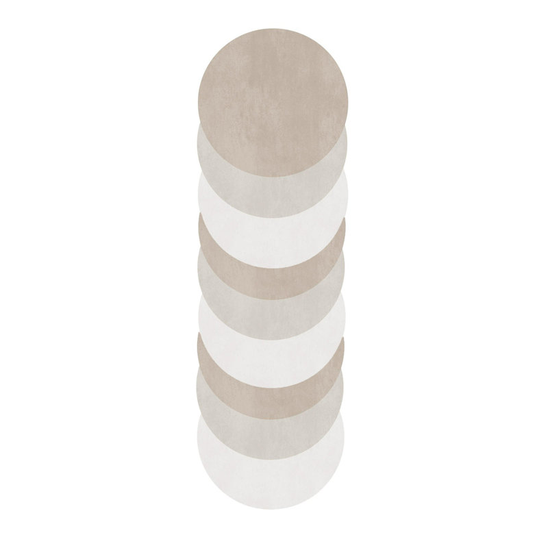 Tapis ovale Hilwert avec envers antidérapant, Ovale 3 pi 11 po x 13 pi 1 po