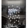 30-Light Rectangular Dimmable Crystal Led Chandelier Adjustable Long Lights