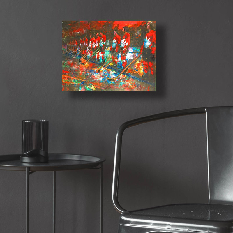 "Équipe Canada 72" par Murray Henderson Fine Art, H 12 po x l 16 po x P 0,13 po