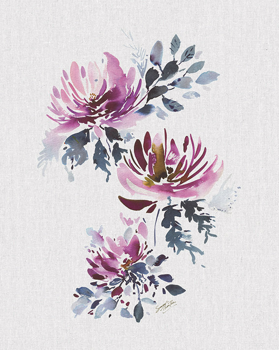 Summer Thornton - Print, 50cm H x 40cm W x 3.8cm D, Wrapped Canvas