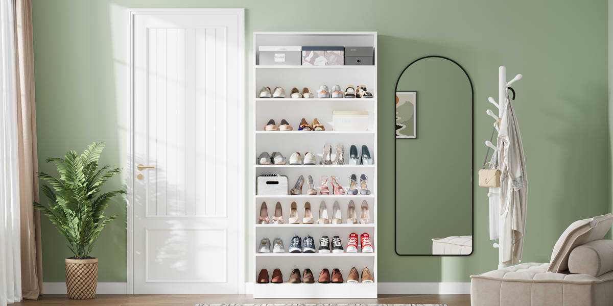 Almaguer '40 Pair Shoe Storage Cabinet