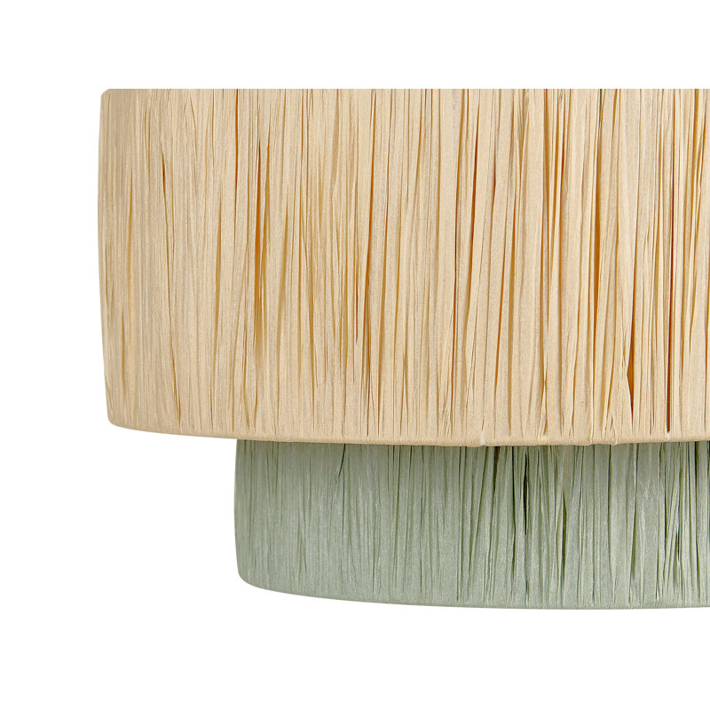 Palbra 1 - Light Natural Shaded Pendant