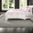 Pink Full/Queen Bedding Sets, Microfiber Comforter Set with Floral Bows
